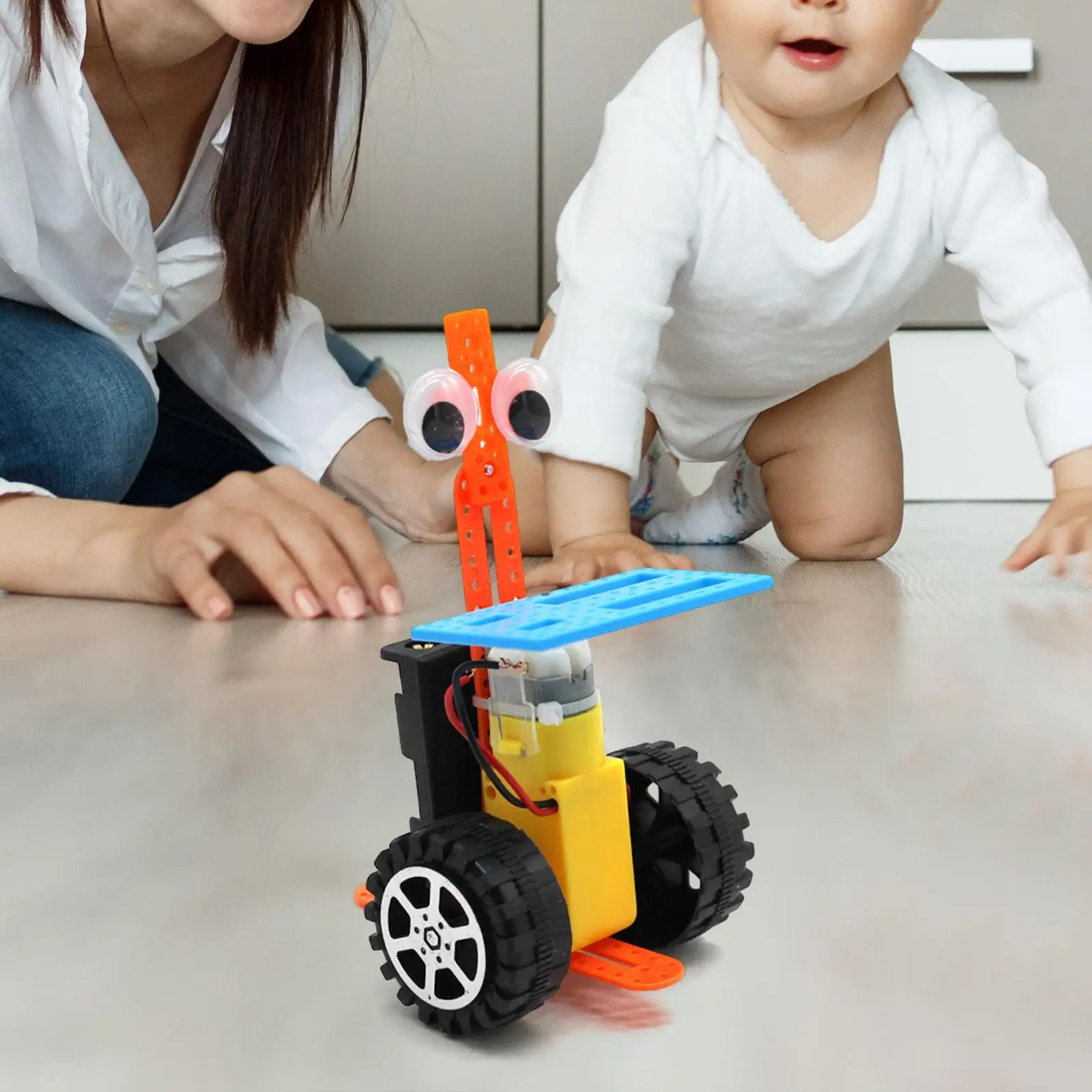 Food Delivery Robot Model Develop Toy for Beginners Children Party Favor