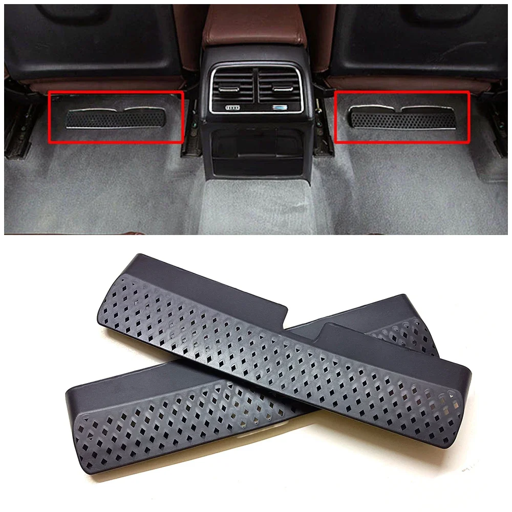 Für Audi A5 S5 RS5 1st Gen 2008-2016 Autositz AC Heizung Klimaanlage Kanalgrill Vent Outlet Abdeckung Schutzaufkleber