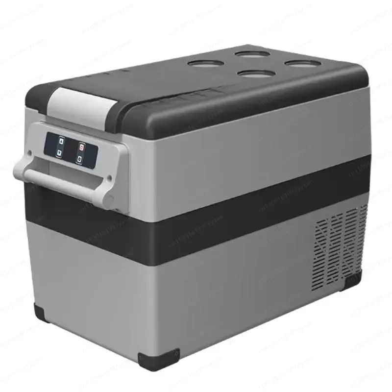 12V/24V Compressor Car Refrigerator Dual Use Home Freezer Partition Mini Cooler Quick Cooling Portable Box