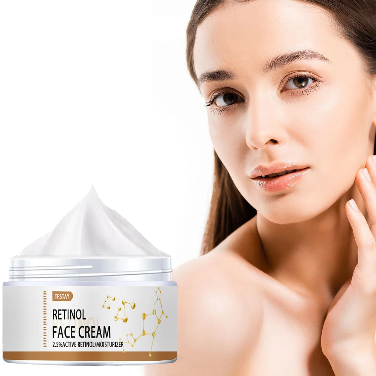 Gentle and firm skin Retinol face cream Make you look younger Suitable for various wrinkles