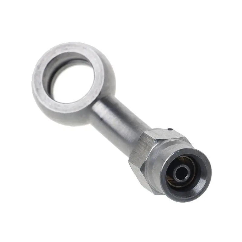 AN-3 to Metric 10mm 45 Degree Stainless Steel Banjo Eye Brake Hose Fitting