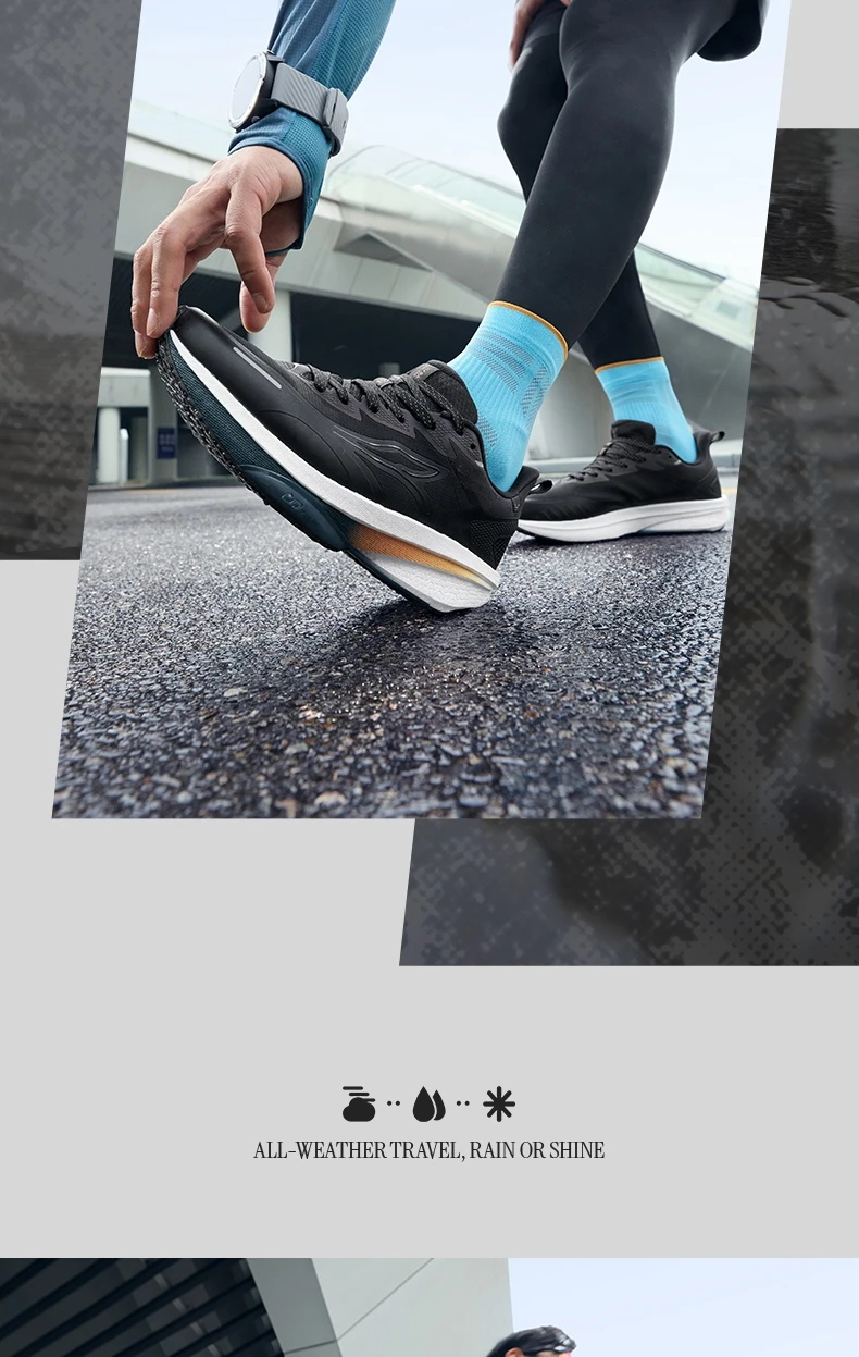 361 Degrees Rainblock 8.0 Herren-Laufschuh, neuer Mesh Airy Grippy, wasserabweisender, stoßdämpfender Jogging-Sneaker für Herren 672532226 – Detail 15