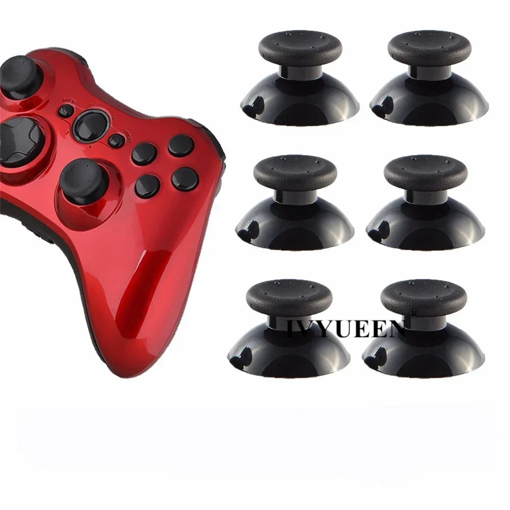 10- 50 PCS for Xbox 360 Controller 3D Analog Joystick Thumb Stick Grip Cap Button Repair Part Cover Thumbstick Replacement