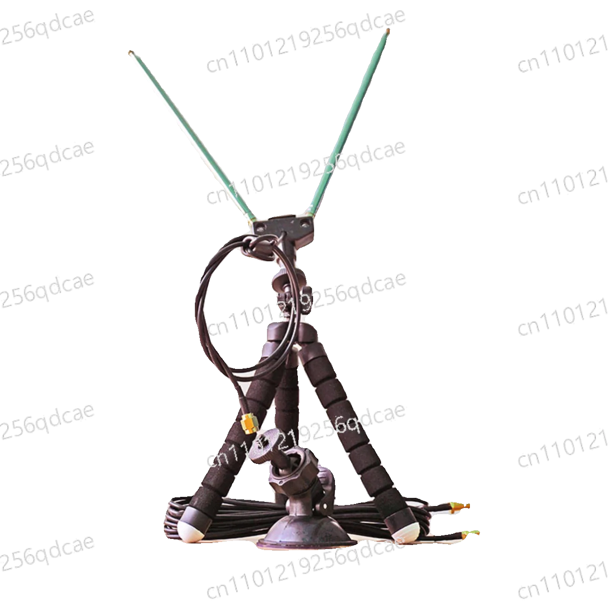 

VHF/UHF Portable Broadband Croissant Antenna for Radio SDR Receiver