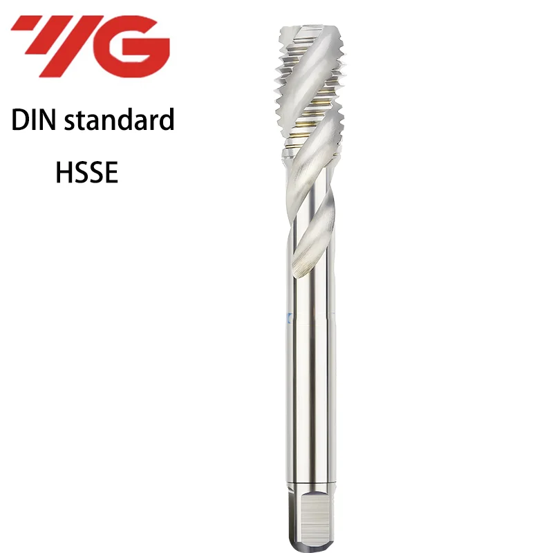 Korea YG DIN Standard Spiral Fluted Tap Pointed M2 M2.5 M3 M4 M5 M6 M8 M10 M12 M14 M16 M18 M20M24M27M30 Screw Thread Taps