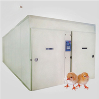 YFXF-90 Tunnel-Style AC/DC fully automatic digital 90720 pcs eggs incubator for poultry farm use multi-stage