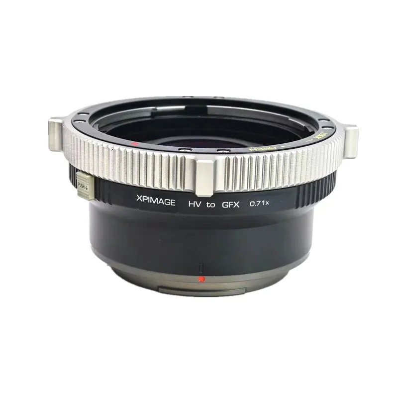 XPimage Speed Booster 0.71x for Focal Reducer Optics Adapter Put Hasselblad V Lens to FUJI GFX 100S 50SII 50R Adapter ring