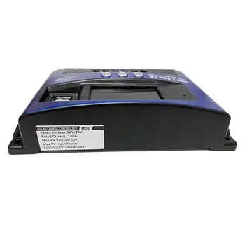 MPPT solární regulátor nabíjení 30A 40A 50A 60A 100A duální USB LCD displej 12V 24V solární panel nabíječka regulátor se zátěží 8 nejlepší prodej 30A MPPT solární regulátor nabíjení - №1