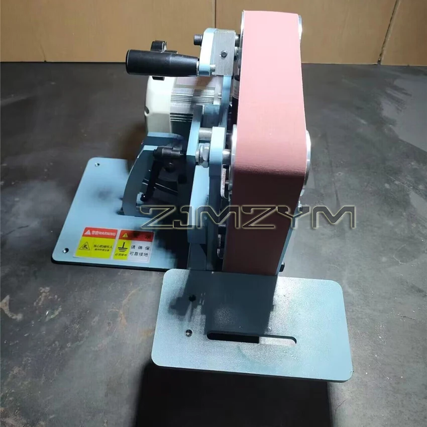 Imagem -06 - Vertical e Horizontal Elétrica Belt Sander Lixadeira Belt Máquina de Moagem Moedor Dupla Utilização 110v 220v 750w