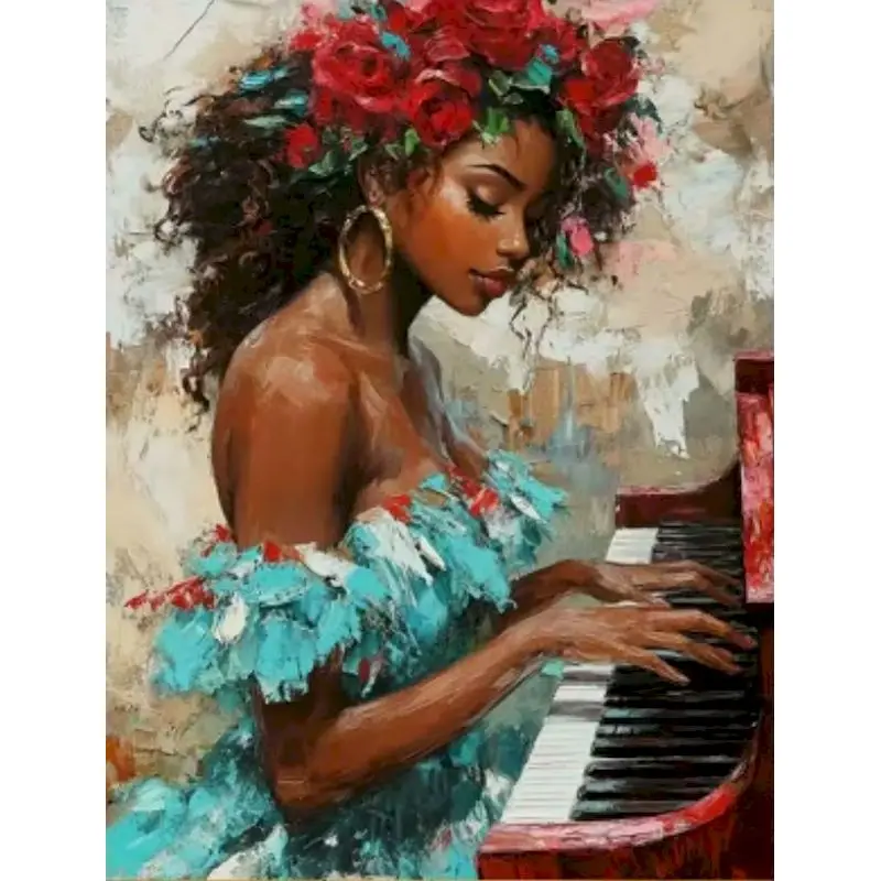 

PhotoCustom Acrylic Painting By Numbers Woman Figure Painting Canvas For Adults Drawing By Numbers Art Home Decor Diy Gifts