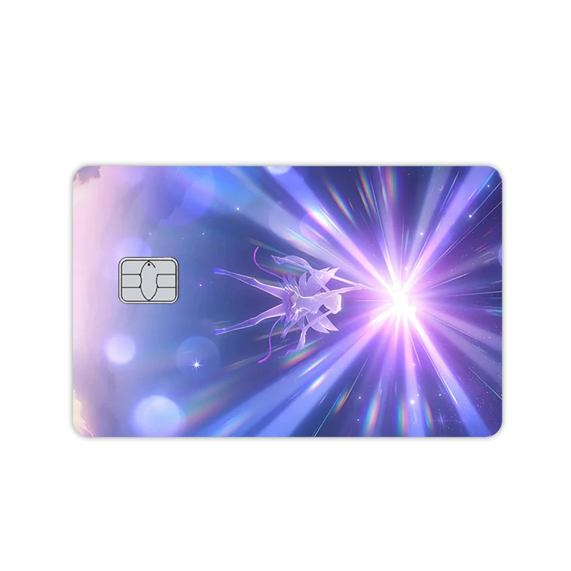 Sailor Moon Card Sticker Waterproof Debit Card Cover Tsukino Usagi Protector Skin Kawaii Student Exquisite Decor Festival Gift view 2