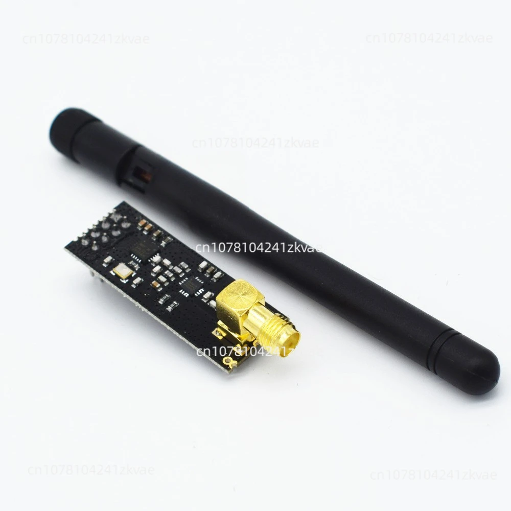 24L01 + PA + LNA wireless module 2.4G 1100m long range, antenna