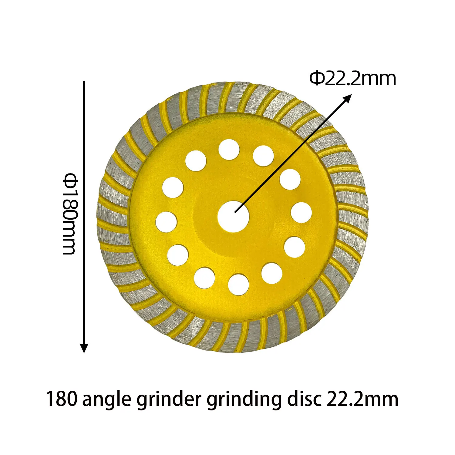 180 angle grinder disc diamond turbine cup wheel stone concrete granite floor polishing disc