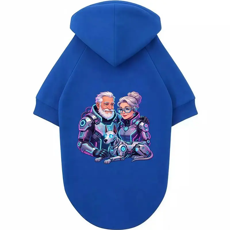 

Cyberpunk Couple Dog Hoodie Pet Pullover Fashionable Breathable Soft