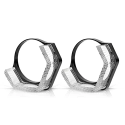 2.5 3.0 Inch Angel Eyes LED DRL Halo Rings Car Daytime Running Light 12V For Headlight Projector Lenses Retrofit Car Accessories
