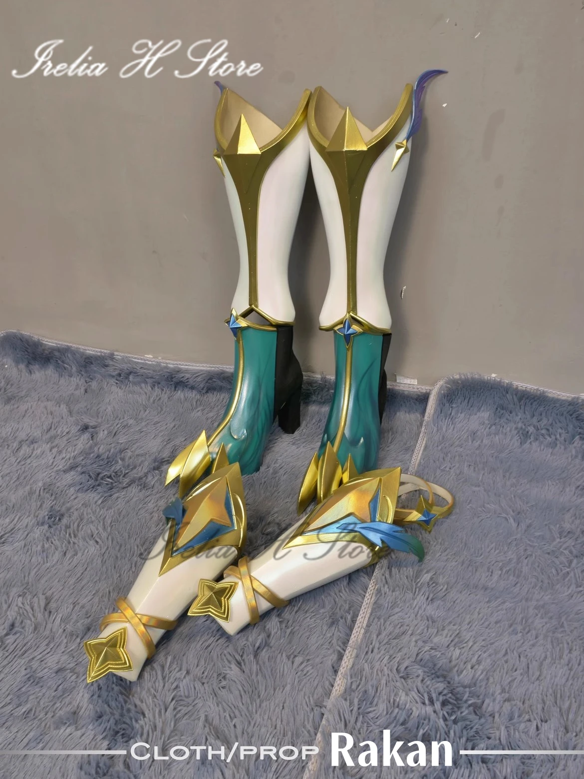 Irelia H Store Custom made size LOL light Star Guardian Rakan Cosplay Costume Halloween party