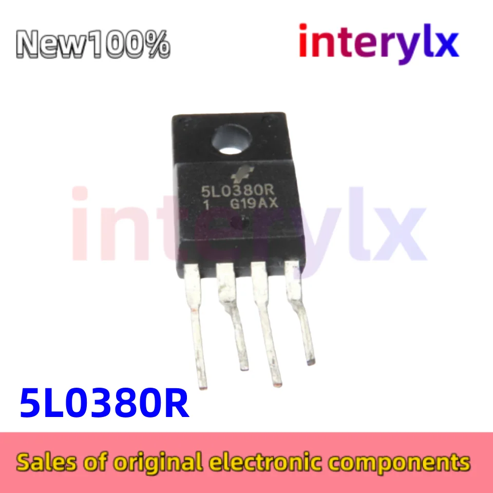 10Pcs/Lot Brand New 5L0380R 5LO380R 5L0380 LCD Power Management Module Chip IC KA5L0380R TO-220F-4
