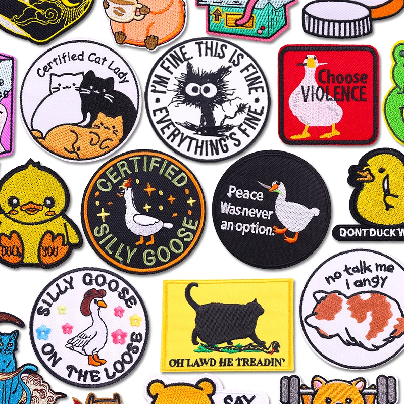 Parches bordados termoadhesivos animales para ropa y gorras - imagen 4
