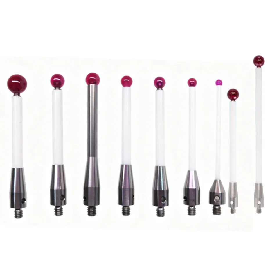 Latest in 2026 Machine tool measuring needle CNC machining center probe M4 ceramic rod ruby probe A-5000-3709/3712