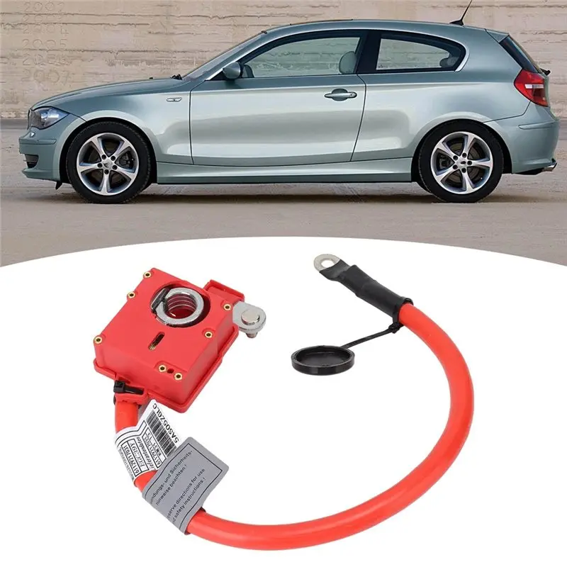 A65P-Battery Cable Battery Overload Protector 61129217031 6112-9217-031 For BMW E90 E91 E92 E82 E88 X1 E84