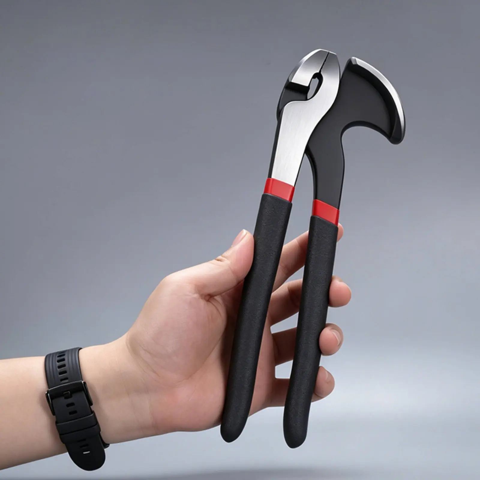 Pincers Nail Puller Industrial Grade Carpenter Pincer Nail Extractor Pliers Anti Slip Handle Hand Tool Long-Lasting