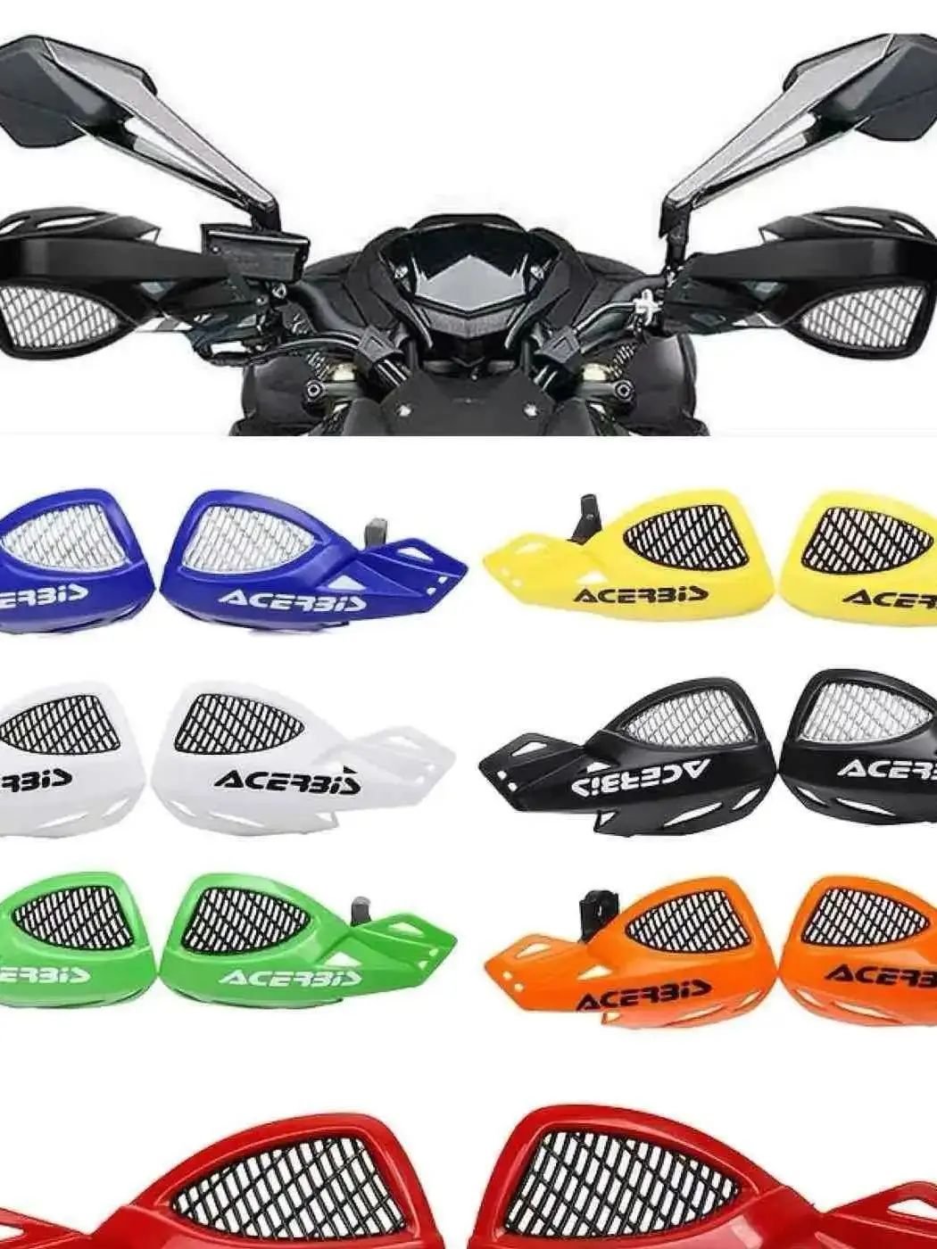 AliExpress NONE Universal Motorcycle Handlebar Guard Hand Protection New Handlebar Protective Device Suitable for 50CC-500CC ENDURO MX Pit Bike