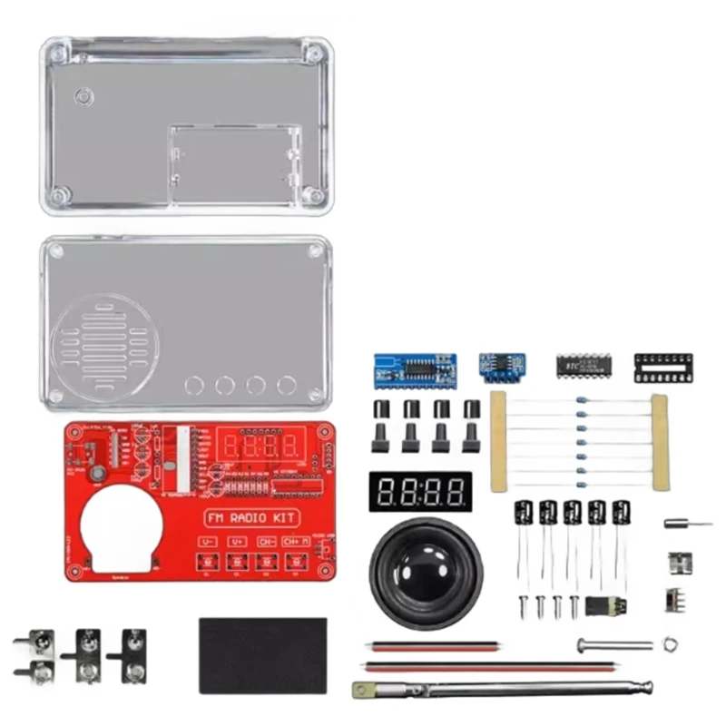 50-108MHz FM Broadcasting DIY for Students and Maker to Understand Circuitry and Electronics