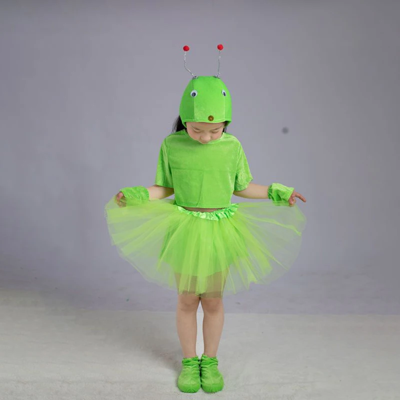 Jongen Meisjes Vuurvlieg Rokken Kinderen Kinderen Zwarte Mier Insect Dier Lieveheersbeestje Kostuum Halloween Pluche Een Stuk Cosplay Pak