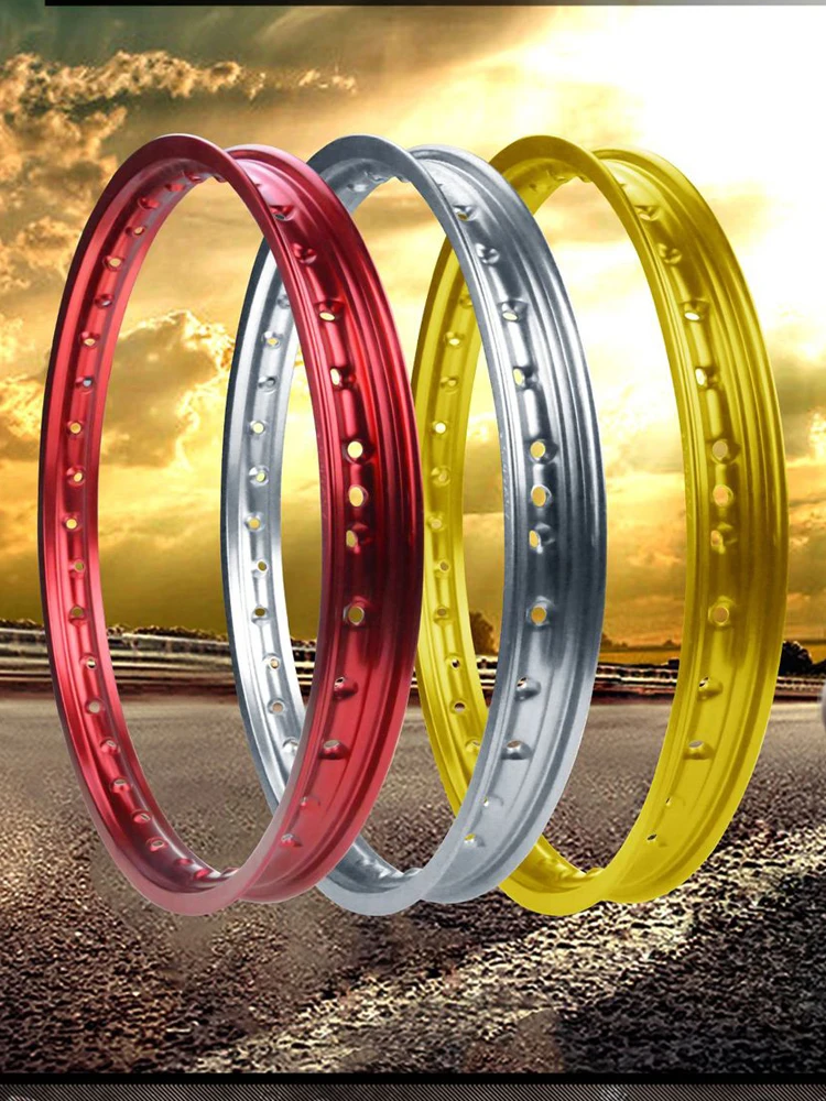 

Motorcycle Aluminum Wheel Rim for Honda Jialing KTM Qjmotor Haojue Lifan Loncin Front 1.60-21 Rear 2.15-18 Decorative Alloy Rim