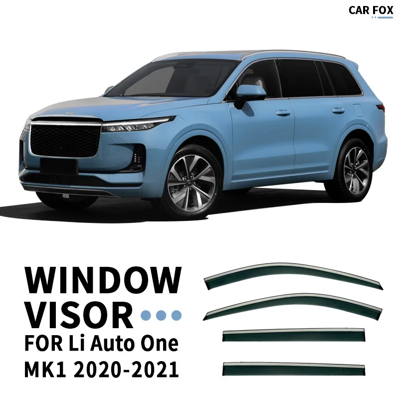 Car Window Visor Awning Shelters Windshield Side Window Rain Sun Shade For LI Auto Leading Ideal One 2020-2021 Auto Accessories