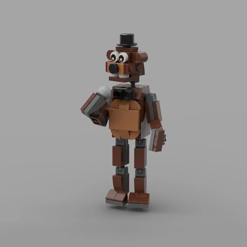 105pcs MOC Freddyes Fazbear FNFer 2014 빌딩 블록 어린이 크리스마스 장난감 선물 어린이 어린이 크리스마스 장난감 선물