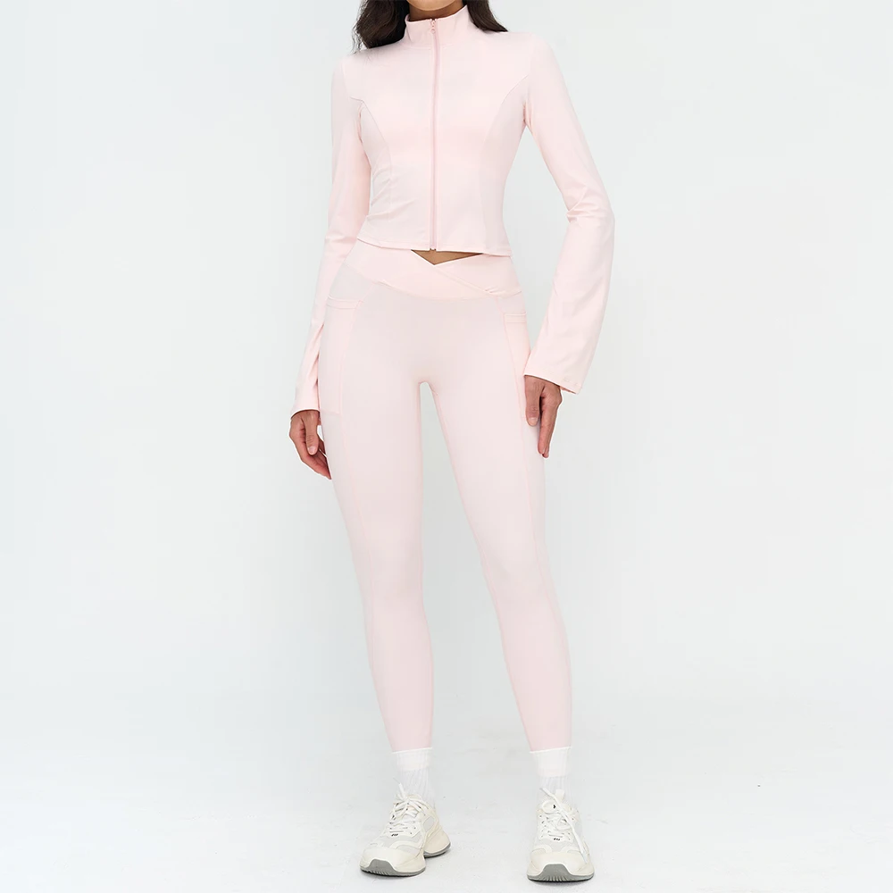 Women Tracksuit Yoga Clothes Set 2 Pieces Sportswear Gym Outfits Workout Sports Set High Waist Leggings Fitness Suit Running Bra