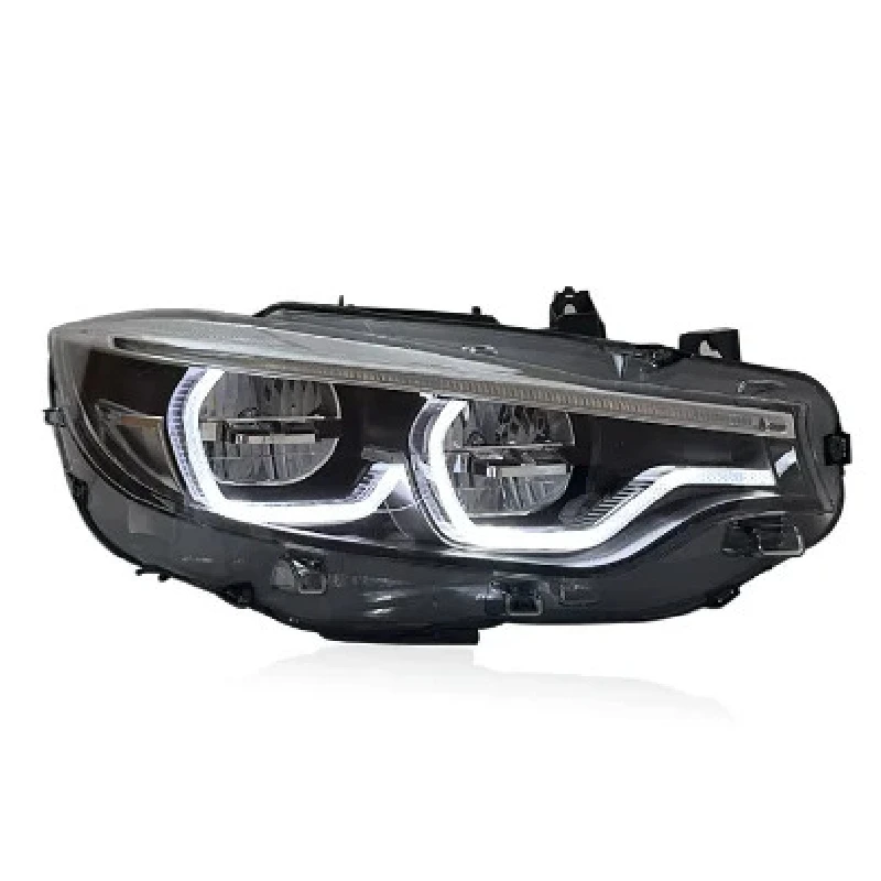 

High Quality 6000K LED Customizable Headlights for F32/F36/F80/F82 4 Series M3/M4 Yellow/Amber/Red DRL Retrofit Upgrade