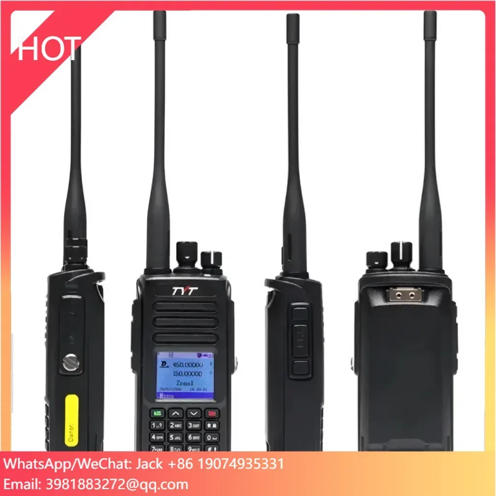 

TYT MD-390 Plus Walkie Talkie AES256 Encryption UHF VHF Radio 5W Handheld GPS Optional UV-390 Ham Radio Transceiver