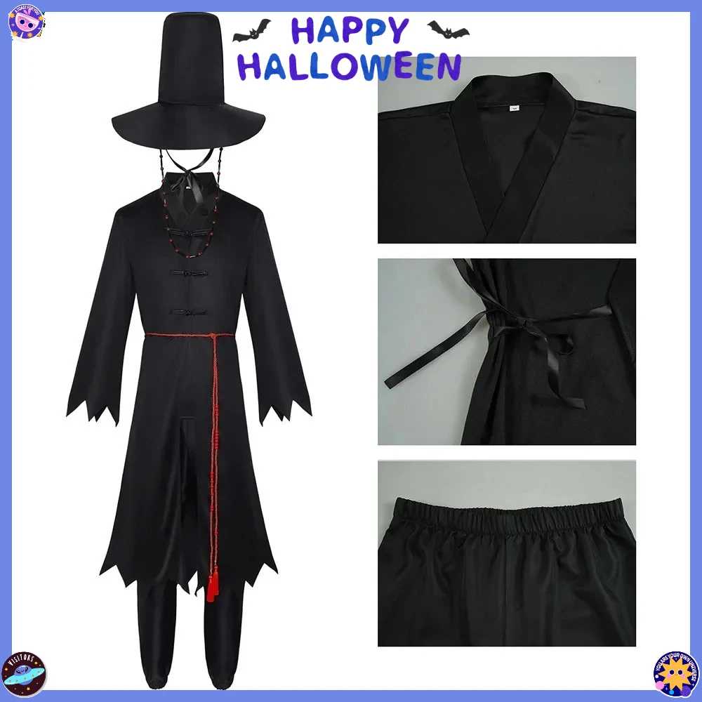 مجموعة أطفال KPOP الأولاد تأثيري حلي الصبي الصغير أنيمي تأثيري الملابس هالوين عيد الميلاد كرنفال حفلة موحدة الدعامة