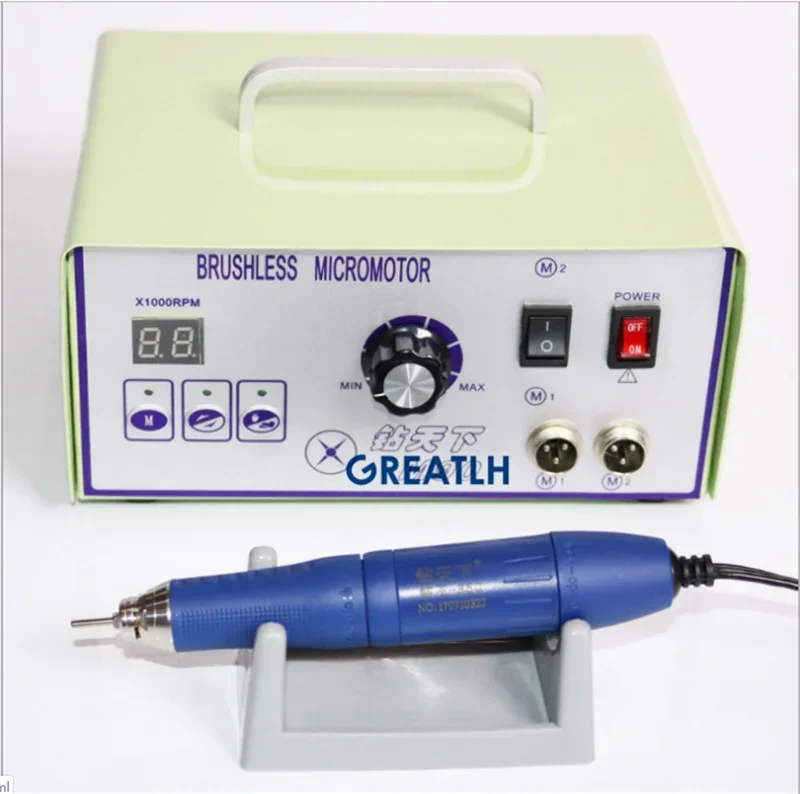 

DENTAL Micromotor 70000 RPM Brushless Dental Micromotor Polishing Unit with Lab Handpiece Jewellery Engraving