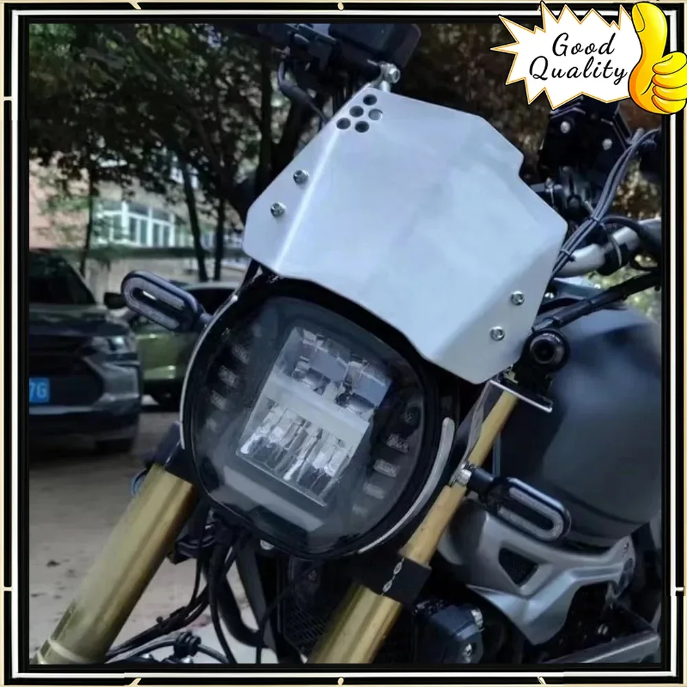 

Good Quality New Motorcycle Aluminum Alloy Fit Voge 300AC AC300 Dedicated Front Windshield Wind Deflector For VOGE 300AC