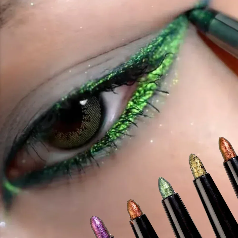 Multi Chrome Eye Liner Pen Las - Eyeshadow Glitter Pigment avaliação e preço
