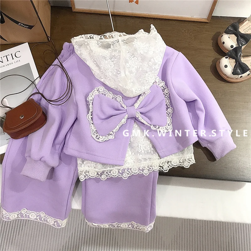 

Girls Cartoon Suit Autumn New Style Fashionable Children's Autumn Clothes Baby Early Autumn Clothes Two-piece Set