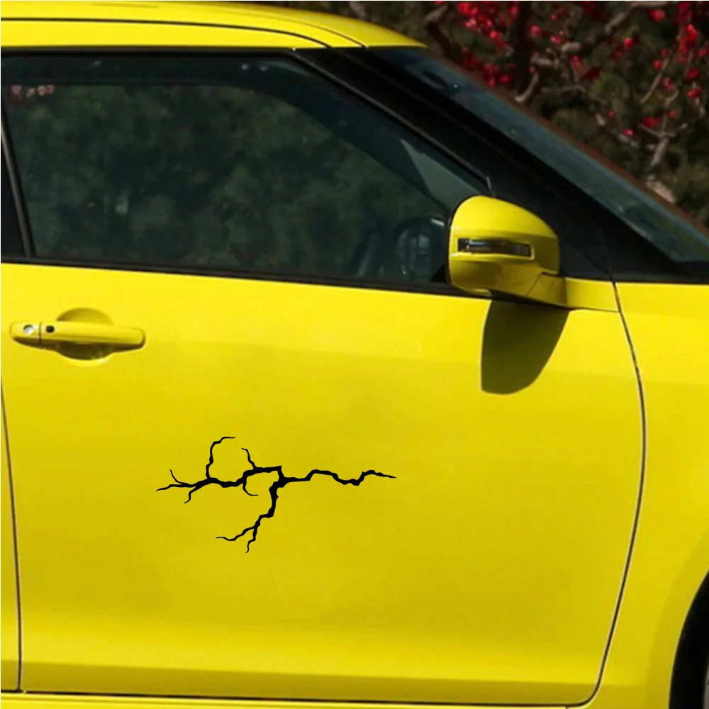 Make a Flashy Electrifying Lightning Effect Car Stickers Vibrant Vinyl Graphics for Unforgettable Visual Impact