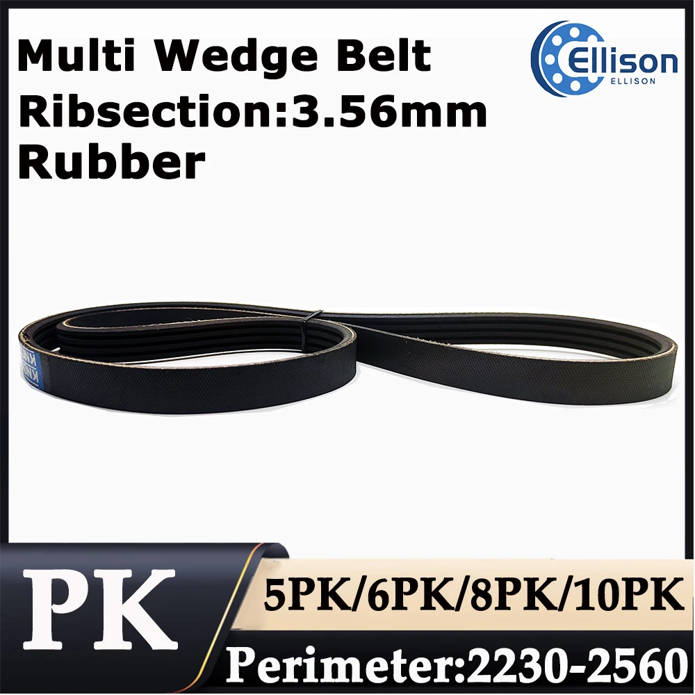 

Engine Belt PK2230 2235 2240 2250 2260 2270 2290-PK2560 Industrial Rubber Multi Wedge Belt