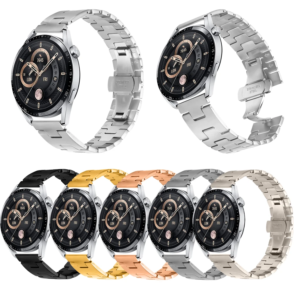 22Mm Metal Strap Fo… - image