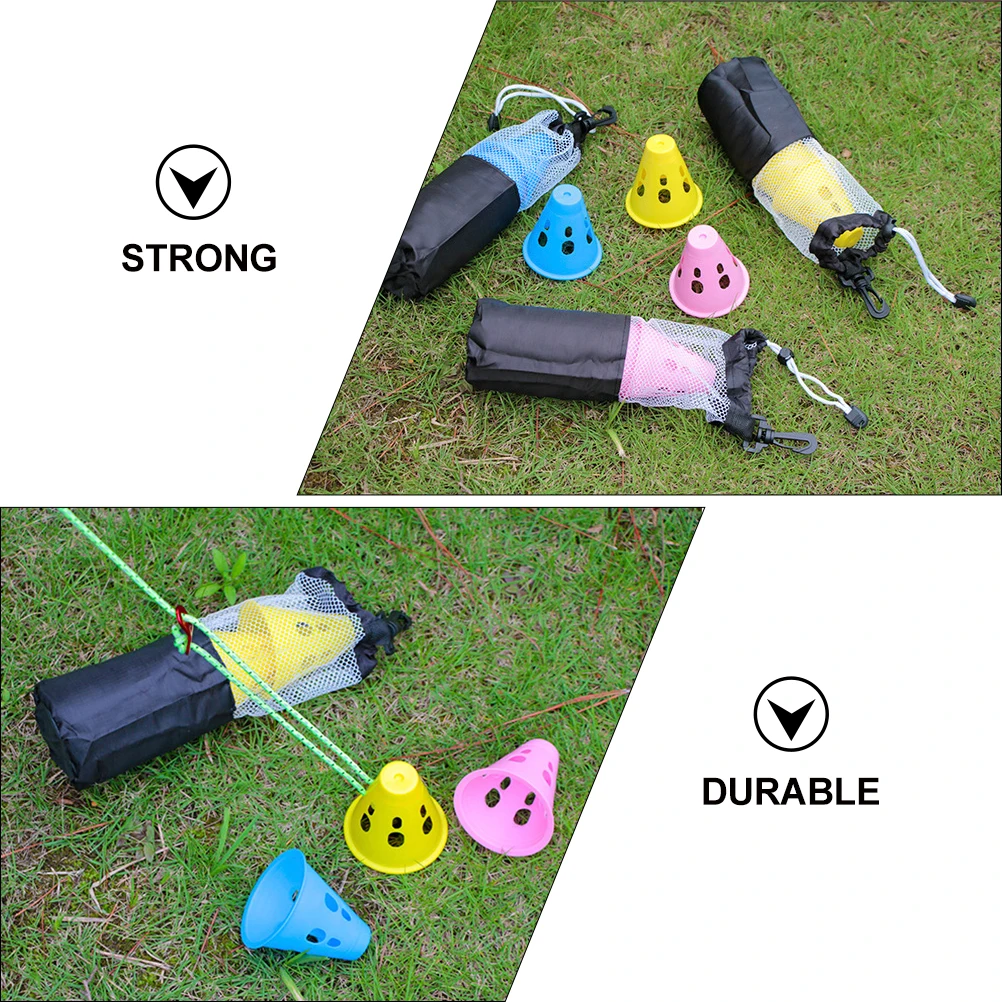 

6pcs Tent Lamp 7 Colors Night Light Mini Outdoor Camping Lanterns Rainproof Outdoor Camping Lanterns 80H Pe Tent Nail