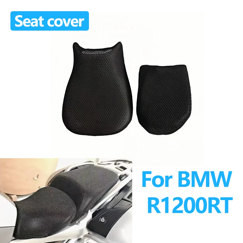 For BMW R1200RT R1200 RT 2006-2018 Motorcycle Seat Cover 3D Mesh Fabric Seat Non-Slip Breathable Heat Insulation Protect Cushion