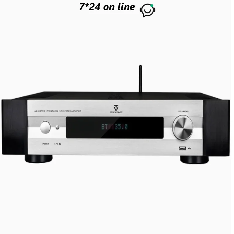 

Winner/Tianyi AD-66DPRO multi-functional Class A integrated audiophile digital Bluetooth HiFi power amplifier
