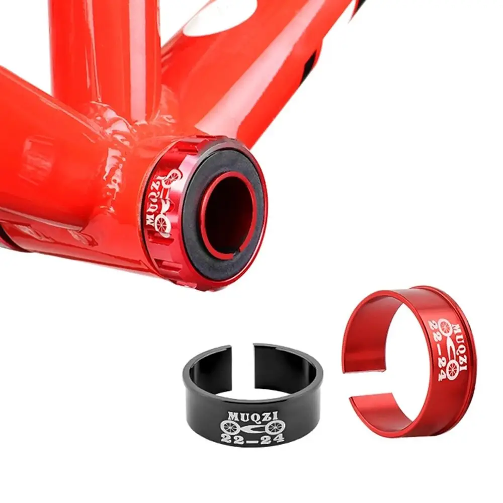 

Alloy Ring Conversion Ring 24mm To 22mm Conversion Washer Bicycle Bottom Bracket Bottom Adapter Bicycle Bottom Bracket Adapter