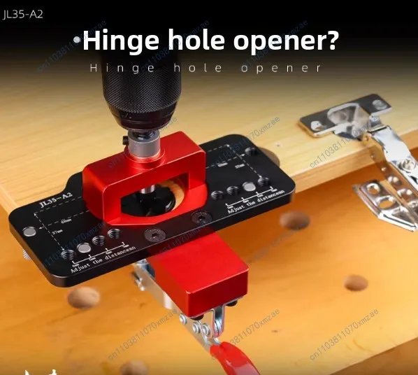 Tool Part JL35-A2 35MM Hinge Hole Opener, Hole Positioning Drilling Aid