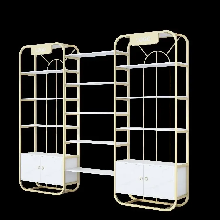 Light luxury shelf display rack shoe rack bag rack