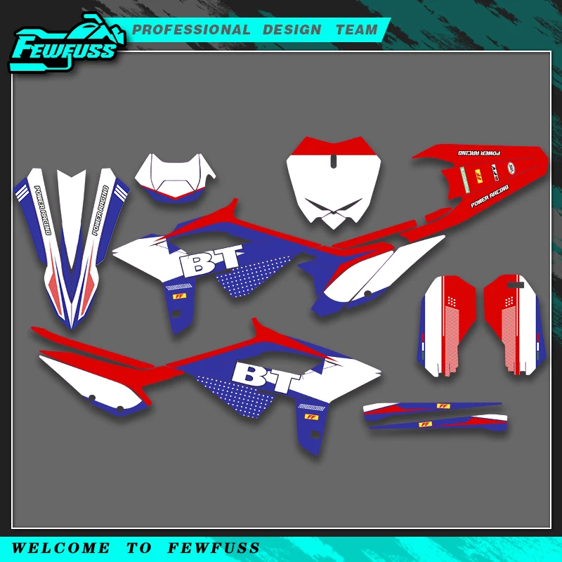 

Fewfuss For Beta RR 2020 2021 2022 125 200 250 300 350 390 430 480 Graphics Decals Stickers Motorcycle Background Custom Number