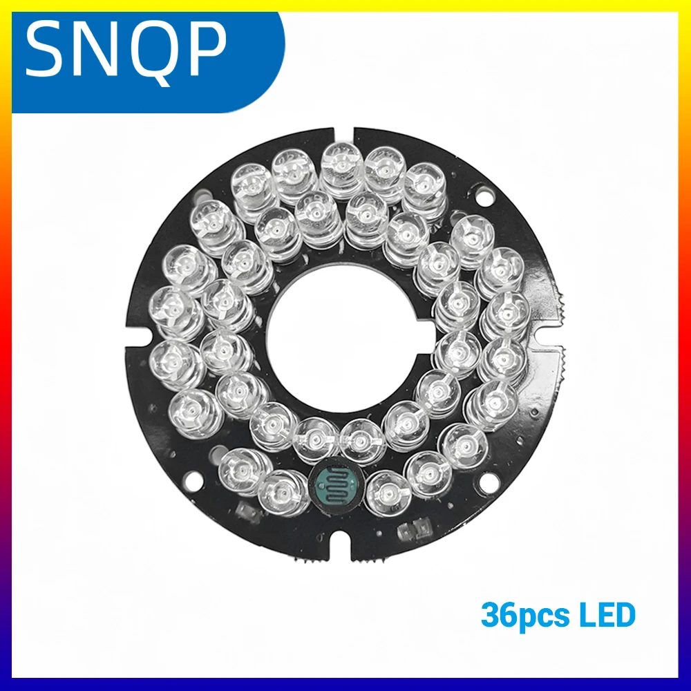 IR Infrared LED Board 850nm 36pcs LEDs Round Plate IR Illuminator Board Bulb For CCTV Security Camera